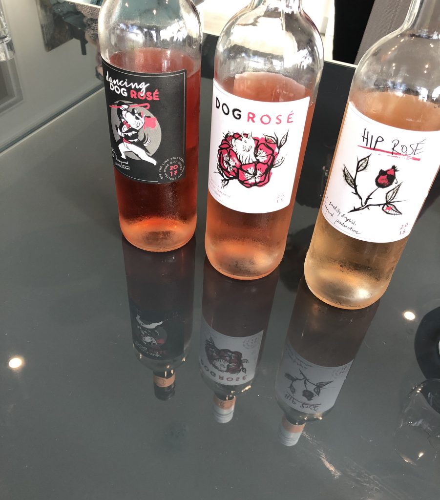 Rosé wine Sussex England
